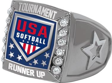Usa softball rings top