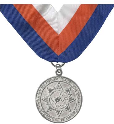 BSA Venturing Wright Brothers Supernova Silver Award Medal