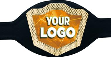 Custom Hero Shield Champion Belt