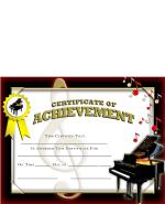 Certificate Of Achievement Certificate