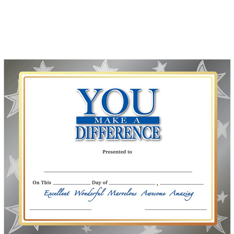 You Make A Difference Ribbons Crown Awards