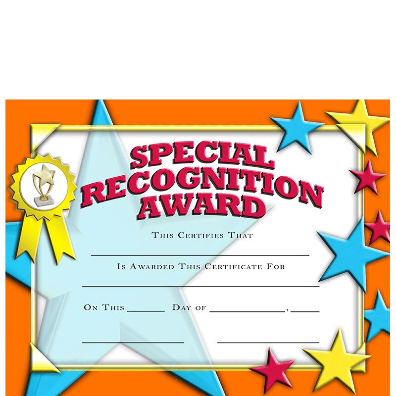 SPECIAL RECOGNITION-SCHOLASTIC