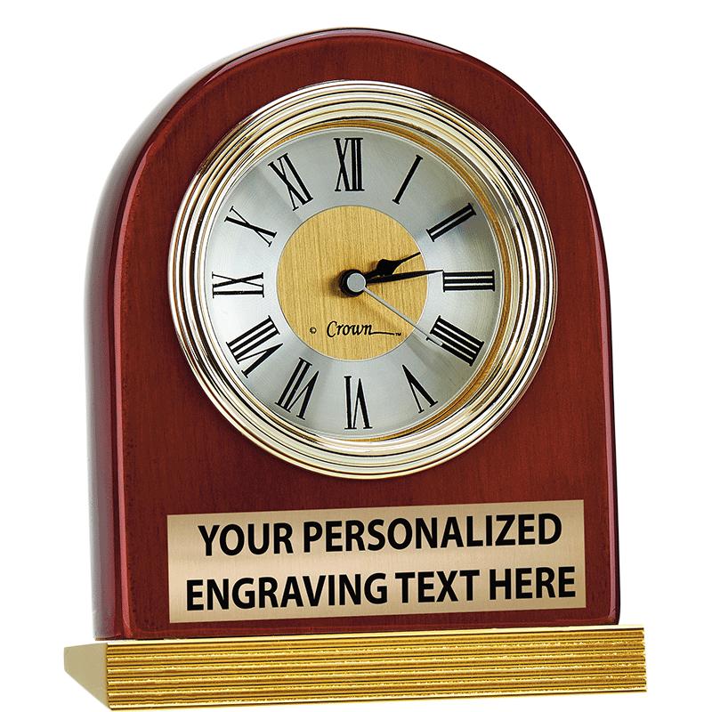 ROSEWOOD PIANO CLOCK