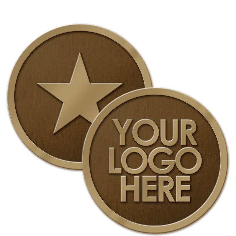 1.75" DOUBLE SIDED COIN