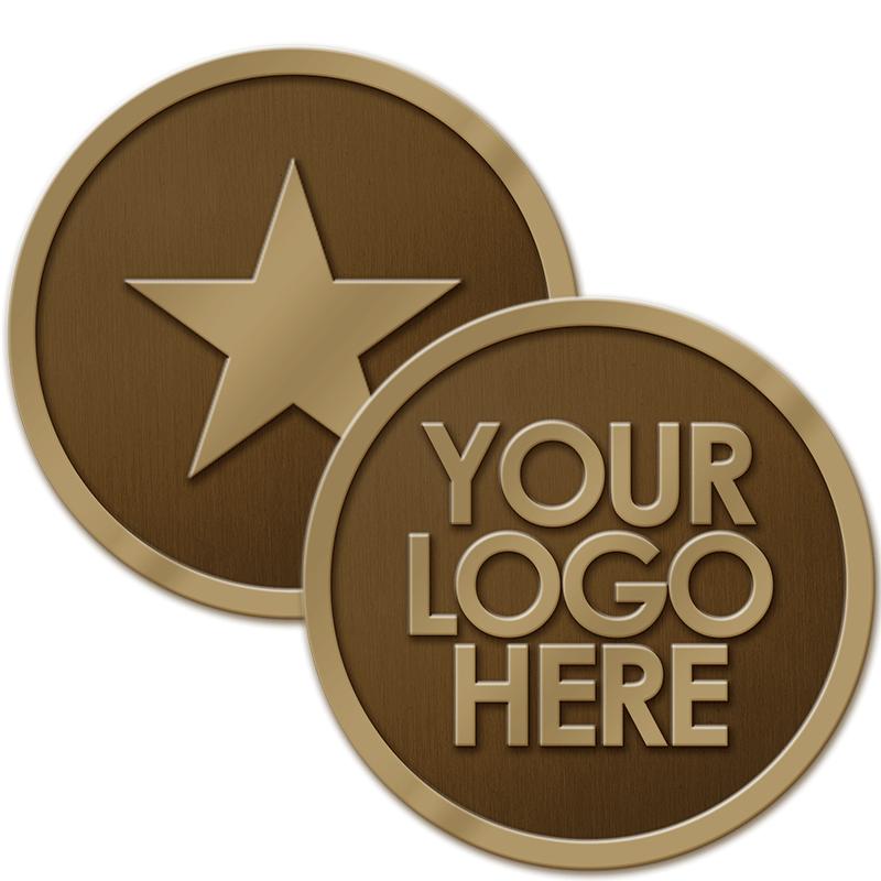 2" DOUBLE SIDED COIN