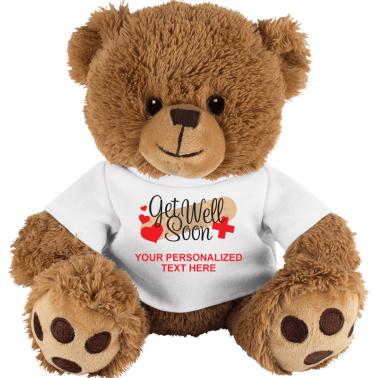 Get Well Soon Stuffed Bear
