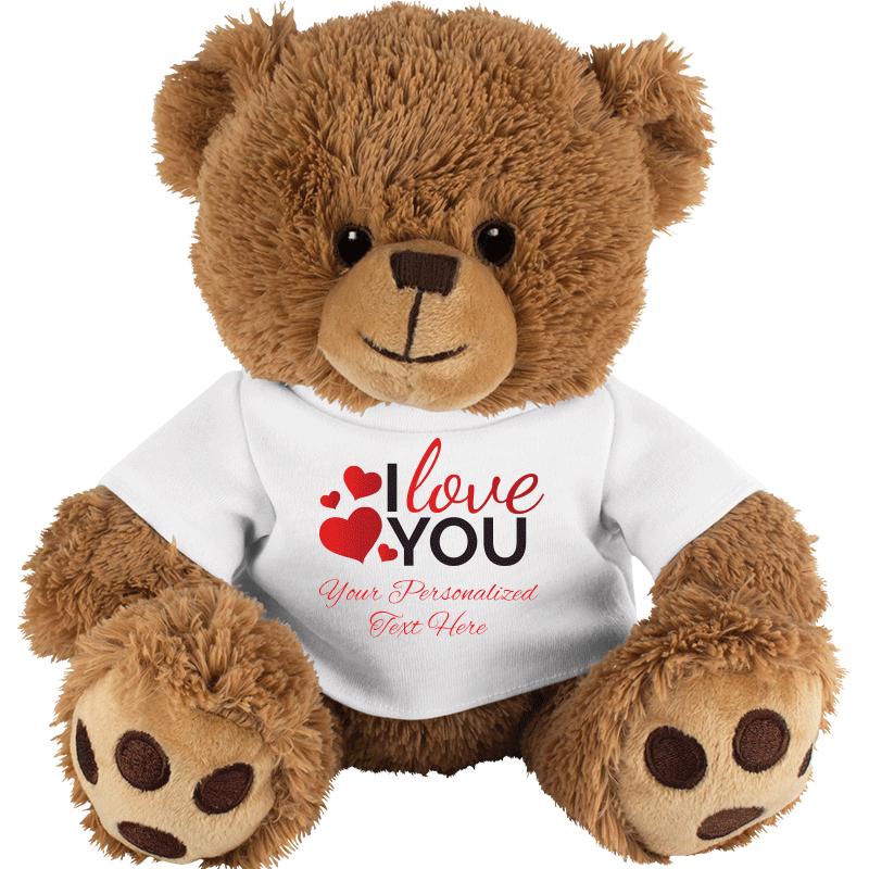 8" BEAR I LOVE YOU