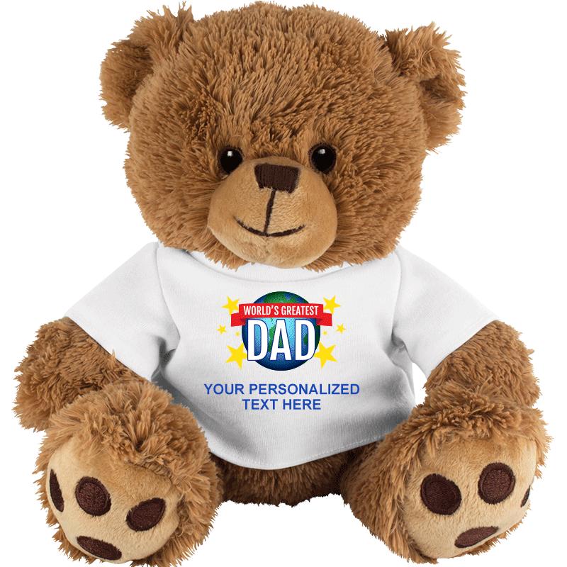 8" BEAR WORLDS GREATEST DAD