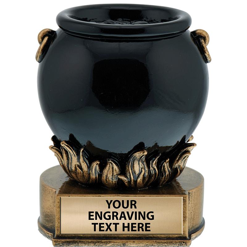 3.5" CHILI POT RESIN SCULPTURE