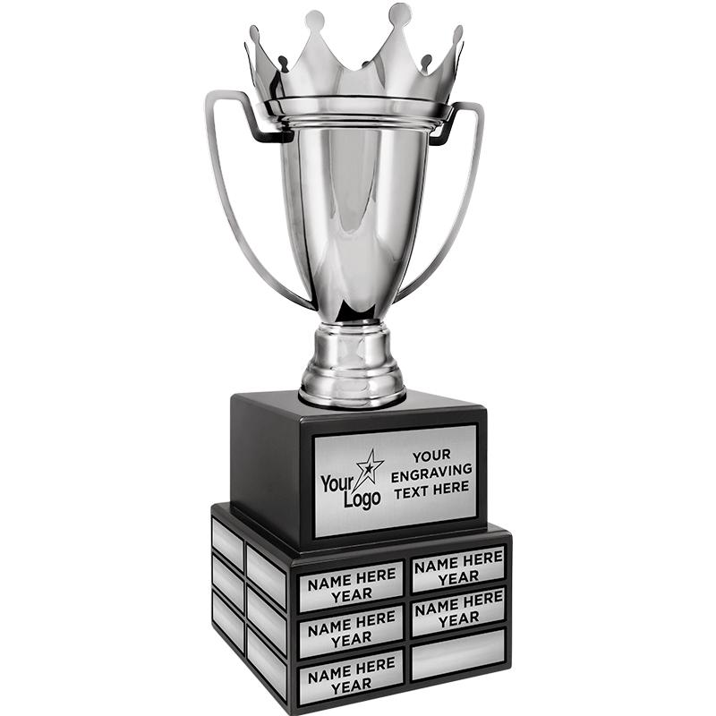 21.25"SLV CROWN CP 25 PL PP TR