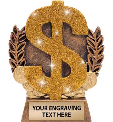 Glitter Money Sculpture