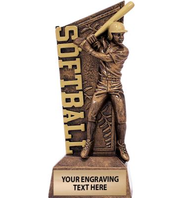 Dynamic Softball Sculpture