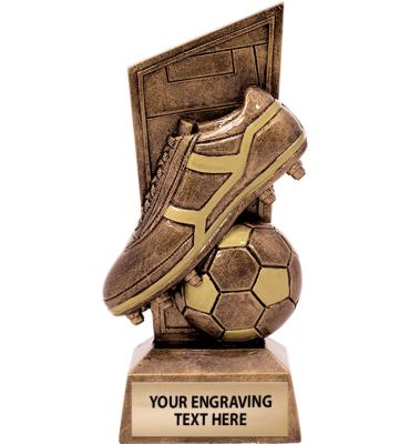 Dynamic Soccer Sculpture