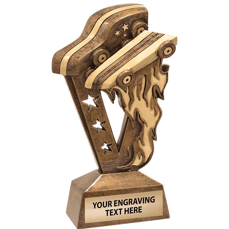 6"FIREBALL DERBY SCULPTURE