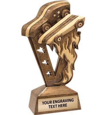 Fireball Derby Sculpture