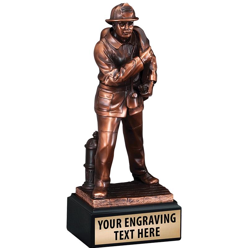 11.5" FIREFIGHTER WITH HOSE