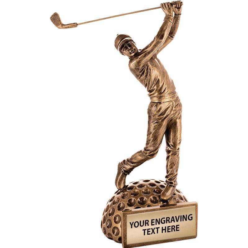 8.75"FOLLOW THROUGH GOLF SCPTR