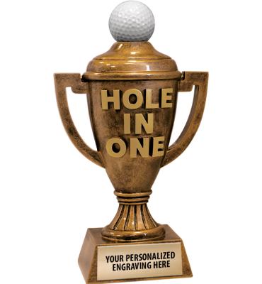 Golf Hole In One Cup Sculpture