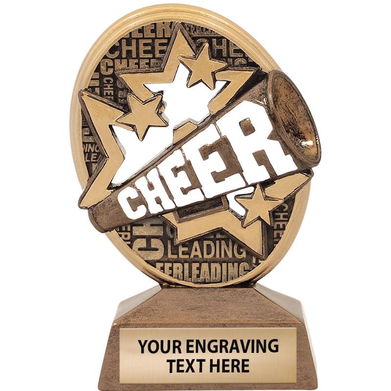 5" KUDOS CHEER SCULPTURE