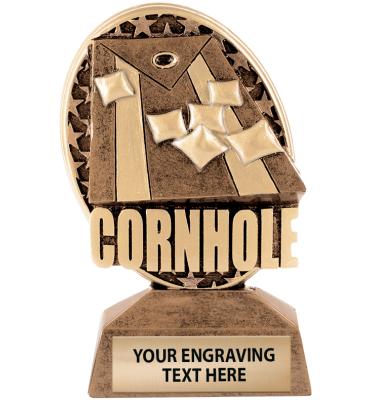 Kudos Cornhole Sculpture