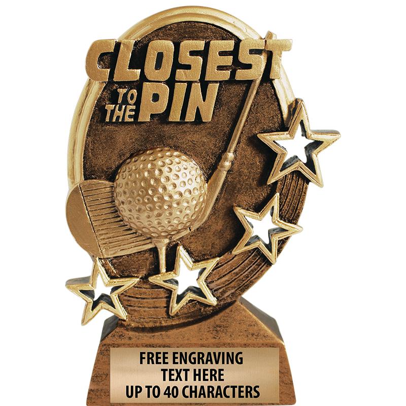 5.25" KUDOS GOLF CLOSEST PIN