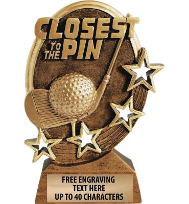 Kudos Golf Closest Pin Sculpture