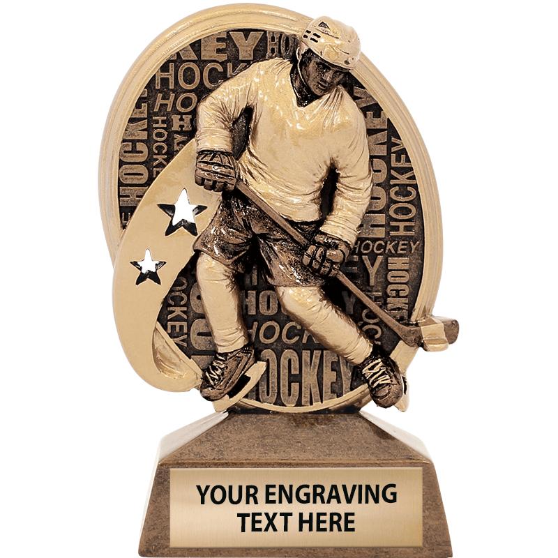 5" KUDOS HOCKEY SCULPTURE