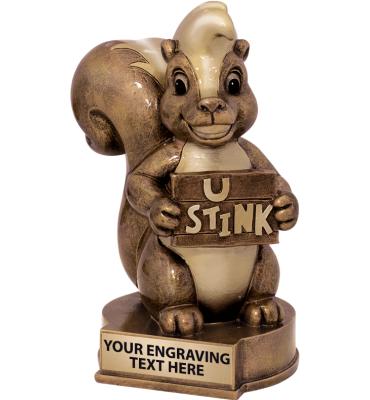 Loser Skunk Sculpture