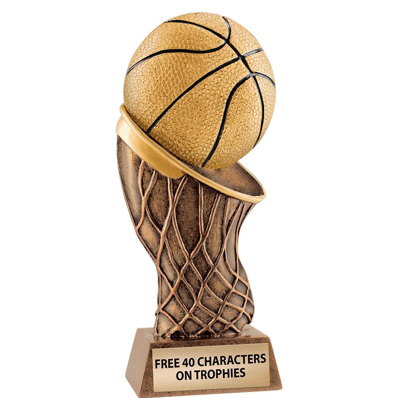 6"LINE UP BASKETBALL SCULPTURE