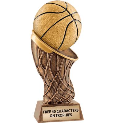 Line Up Basketball Sculpture