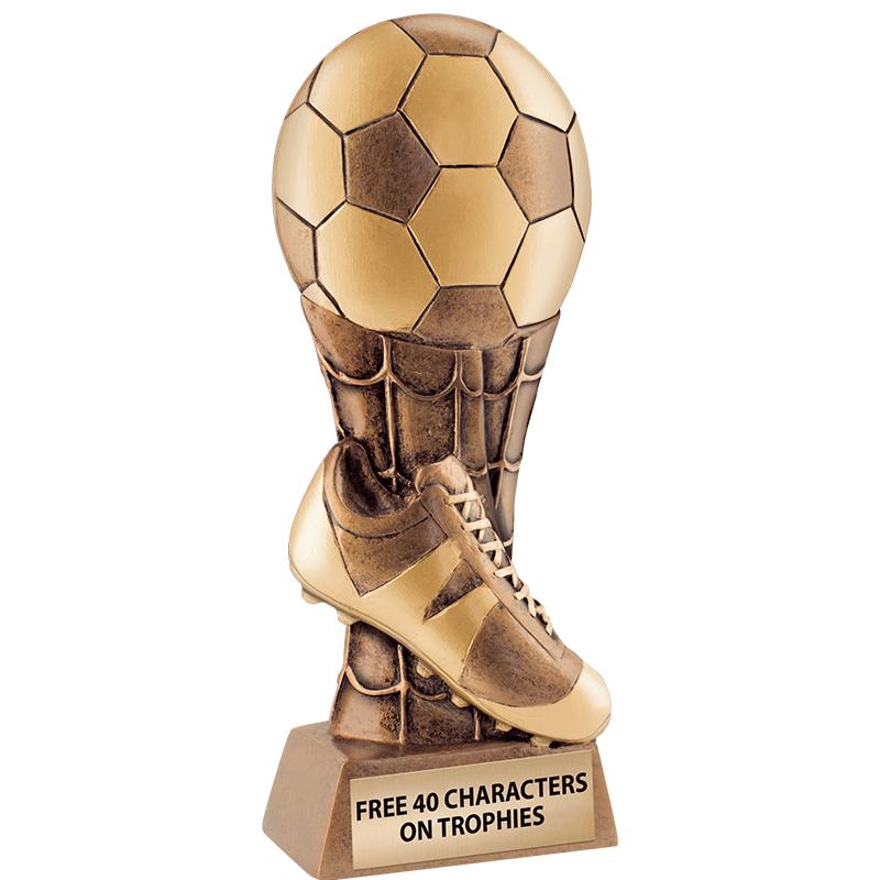 6"LINE UP SOCCER SCULPTURE