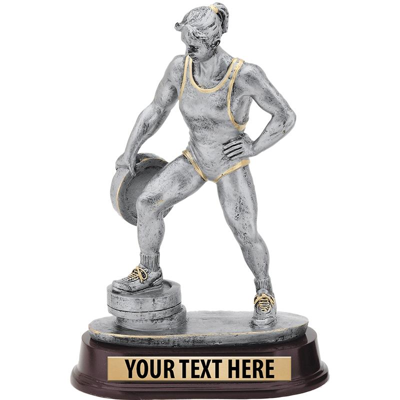 10.5"ONE-ARM LIFT FEMALE SCULP