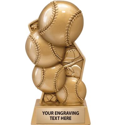 Masters Baseball Sculpture