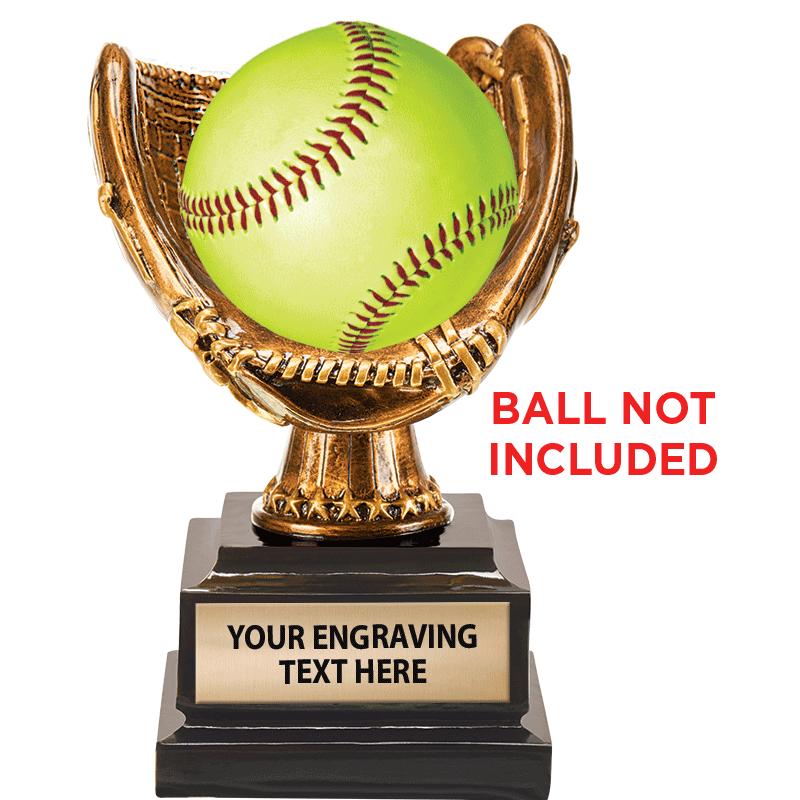 RESIN SOFTBALL GLOVE HOLDER