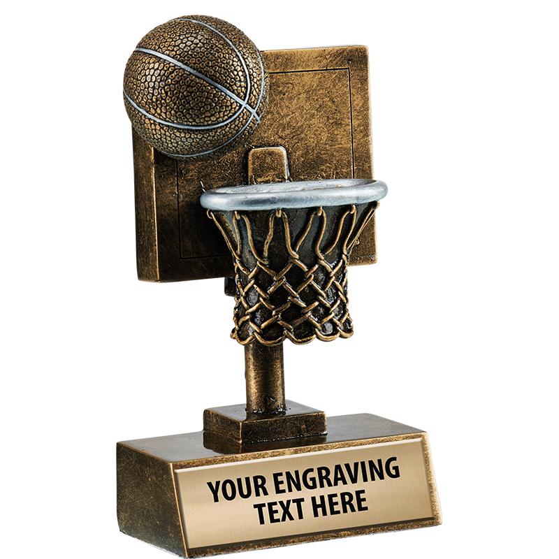 5.25"SLM DUNK BASKETBALL RESIN