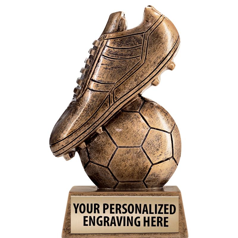 5" SOCCER CLEAT SCULPTURE