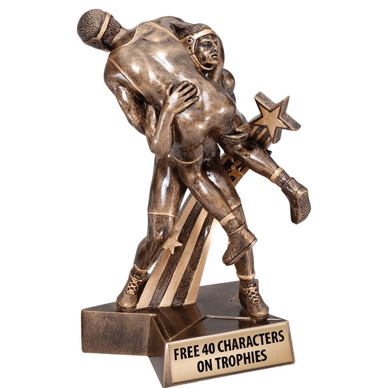 Wrestling Sculptures Crown Awards