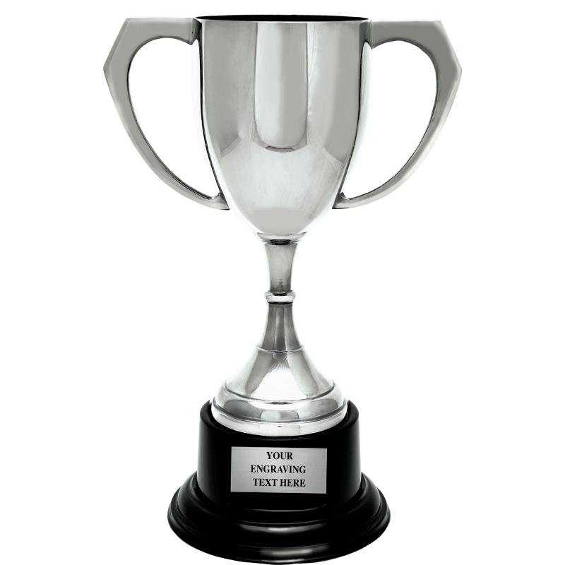 12" SILVER CONTEMPO CUP