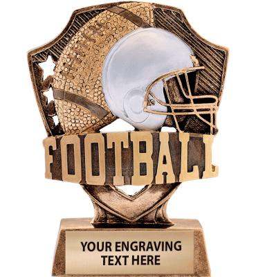 Shieldz Football Sculpture