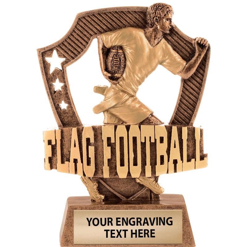 : Crown Awards 10 Blitz Metal Football Trophy, Fantasy Football  Trophy Engraved Prime : Sports & Outdoors