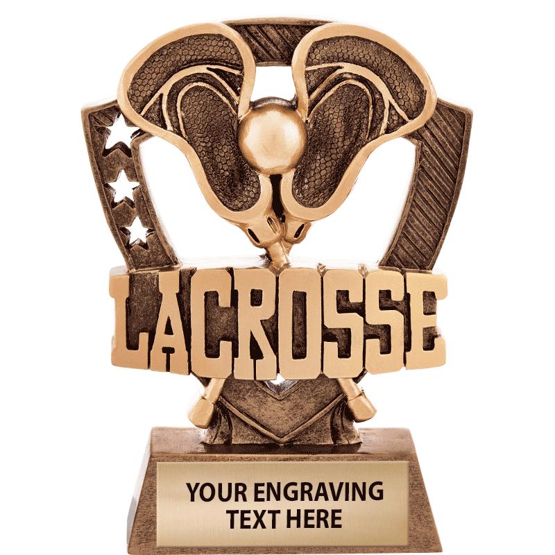 5" SHIELDZ LACROSSE SCULPTURE