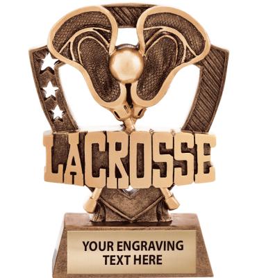 Shieldz Lacrosse Sculpture