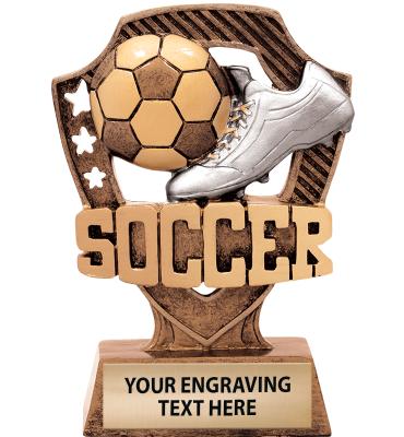 Shieldz Soccer Sculpture