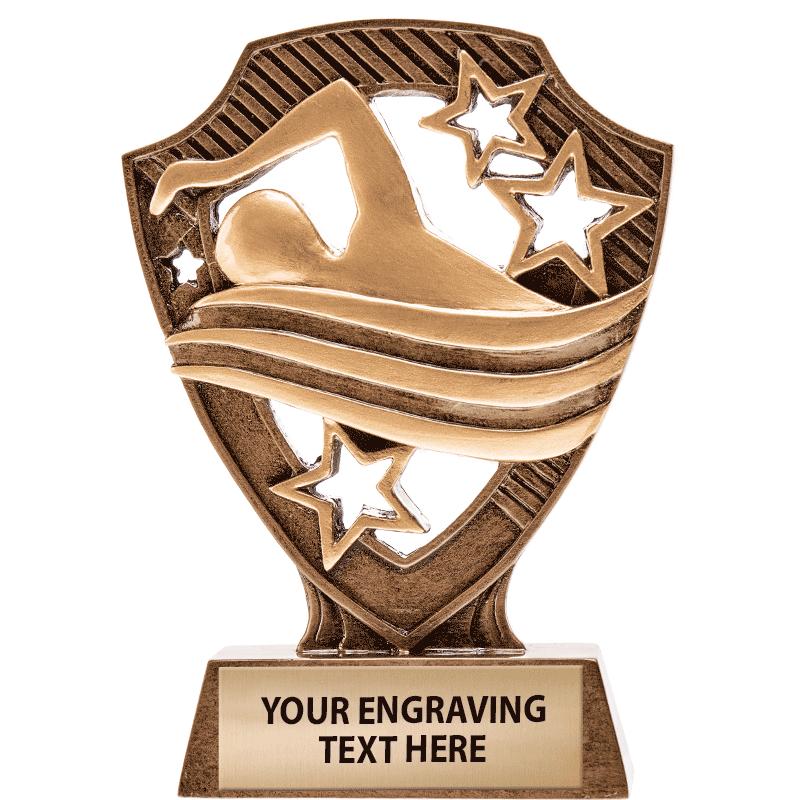 5" SHIELDZ SWIMMING SCULPTUR