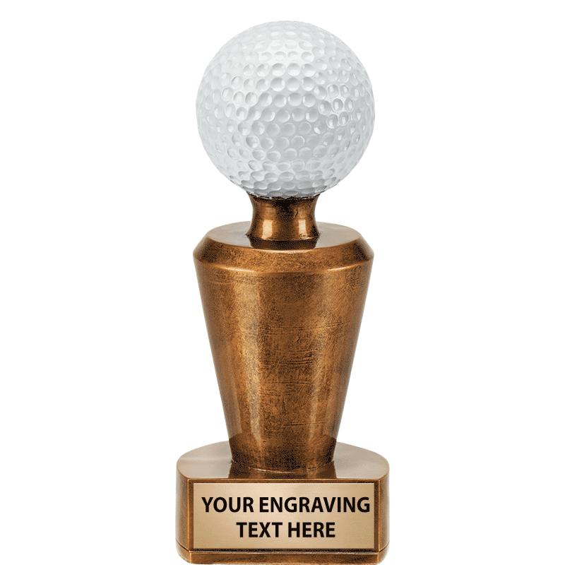 5.5"GOLF TEE PEDESTAL SCULPTUR