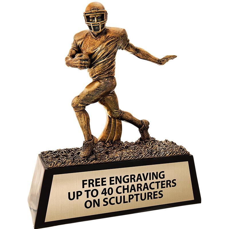 10" UNIVERSITY FOOTBALL TROPHY