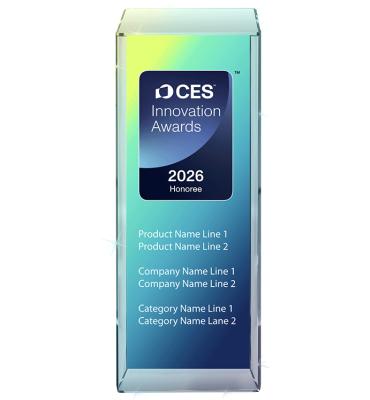 8" Honoree Award 2026