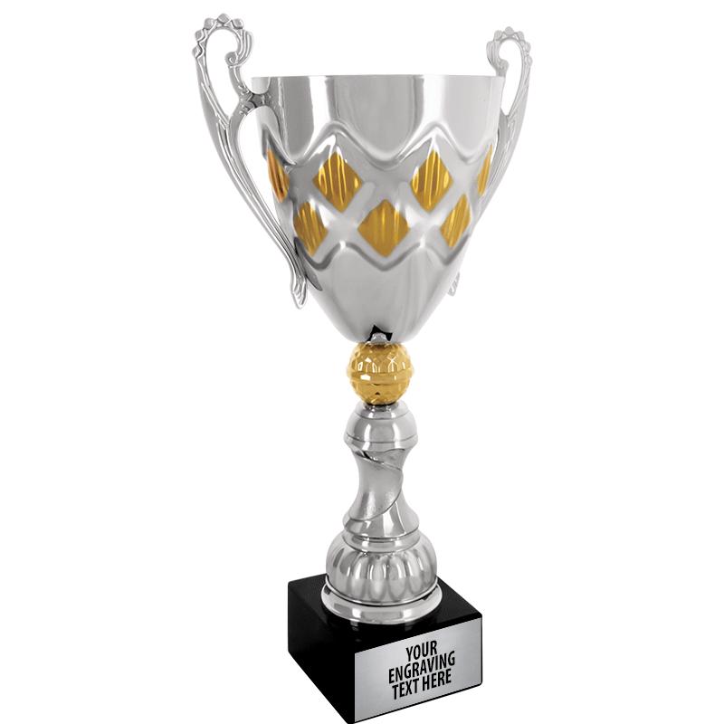 15.625" GD/SLVR AUGUST CUP TRP