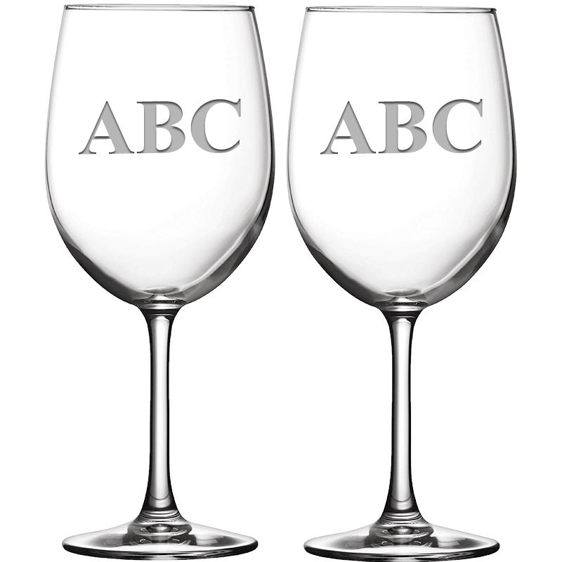 12ozGOBLET GLASSES SET OF 2 MG