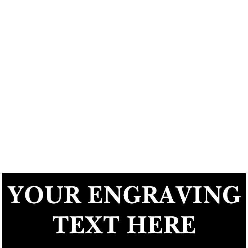 BLACK ACRYLIC - 5.87 X 1.8